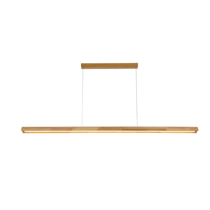 Brilagi - Lustre LED suspenso por cabo UMEA WOOD LED/40W/230V 150 cm em madeira