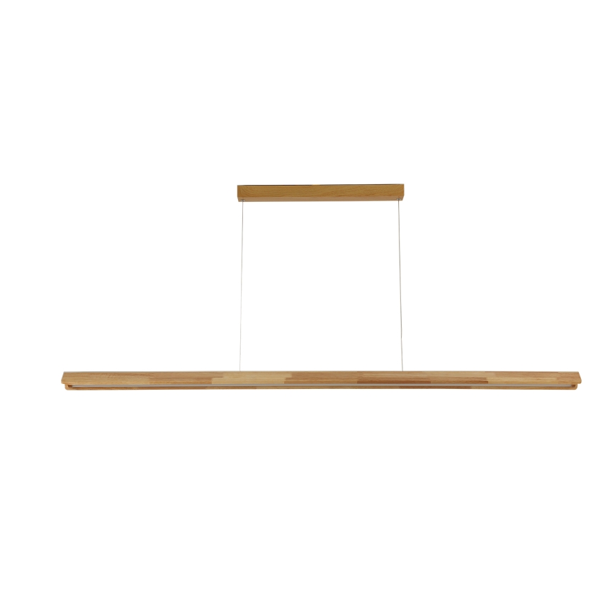 Brilagi - Lustre LED suspenso por cabo UMEA WOOD LED/40W/230V 150 cm em madeira