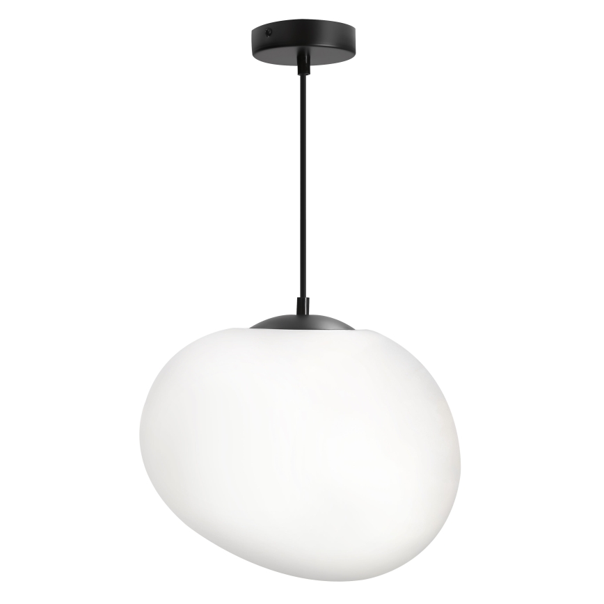 BRILAGI - Lustre pendente com cabo PEBBLES 1xE27/40W/230V Ø 25 cm preto