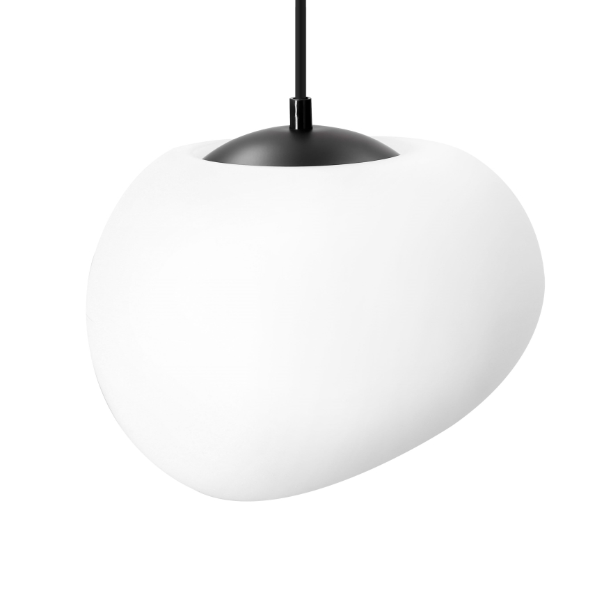 BRILAGI - Lustre pendente com cabo PEBBLES 1xE27/40W/230V Ø 25 cm preto