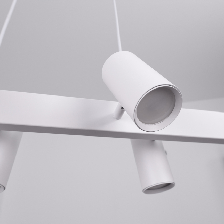 Brilagi - Lustre pendente com cabo SELE 6xGU10/30W/230V branco