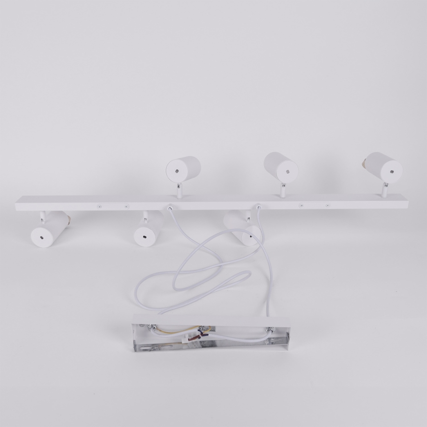 Brilagi - Lustre pendente com cabo SELE 6xGU10/30W/230V branco