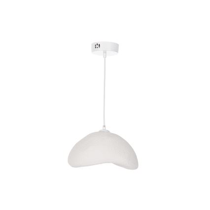 Brilagi - Lustre pendente com cabo WABI SABI 1xE27/40W/230V Ø 33 cm branco