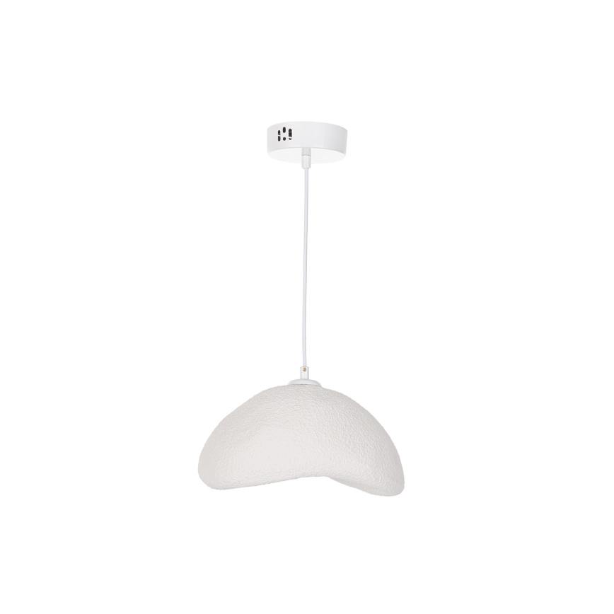 Brilagi - Lustre pendente com cabo WABI SABI 1xE27/40W/230V Ø 33 cm branco
