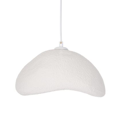 Brilagi - Lustre pendente com cabo WABI SABI 1xE27/40W/230V Ø 33 cm branco