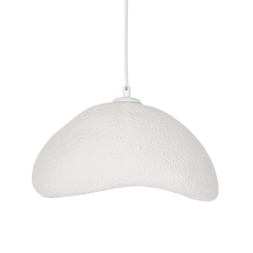 Brilagi - Lustre pendente com cabo WABI SABI 1xE27/40W/230V Ø 33 cm branco
