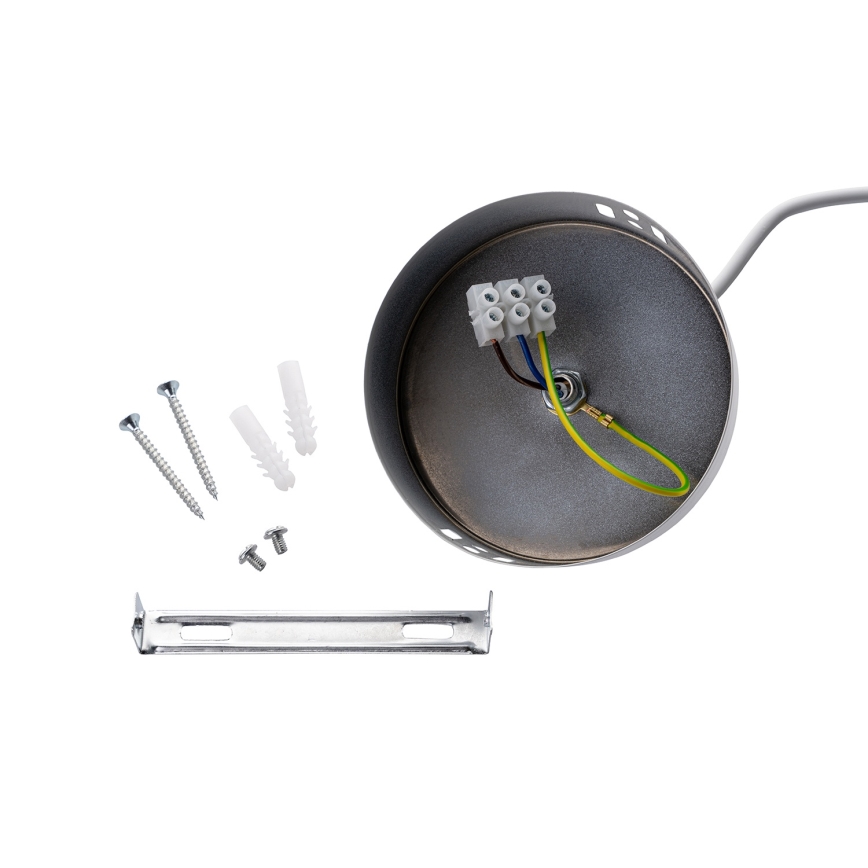 Brilagi - Lustre pendente com cabo WABI SABI 1xE27/40W/230V Ø 33 cm branco