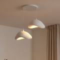 BRILAGI - Lustre pendente com cabo WABI SABI 2xE27/40W/230V Ø 74 cm branco