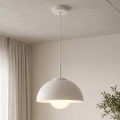 BRILAGI - Lustre pendente em cabo COSMO 1xE27/60W/230V Ø 30 cm branco
