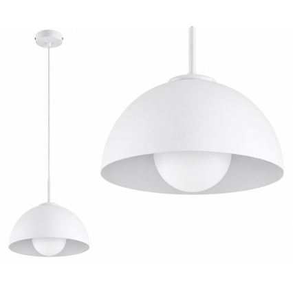 BRILAGI - Lustre pendente em cabo COSMO 1xE27/60W/230V Ø 30 cm branco