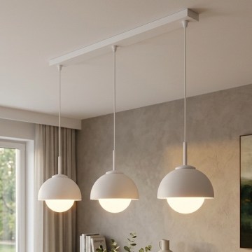 BRILAGI - Lustre pendente em cabo COSMO 3xE27/60W/230V branco