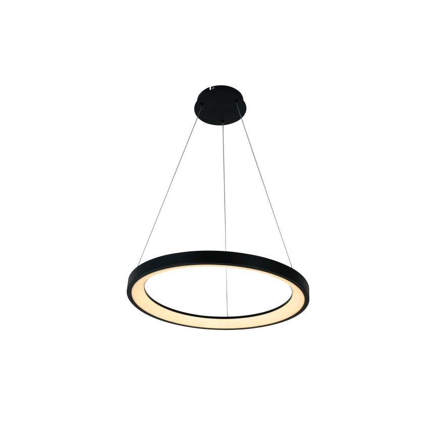 Brilagi - Lustre LED regulável suspenso por cabo FALCON SLIM LED/42W/230V 3000–6500K Ø 50 cm preto + comando remoto