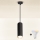 Brilagi - Lustre pendente em cabo LED RGBW dimerizável SELE 1xGU10/4,8W/230V 3000K preto/dourado + controlo remoto