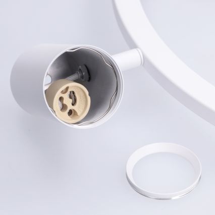 BRILAGI - Lustre pendente em cabo SELE 6xGU10/30W/230V branco