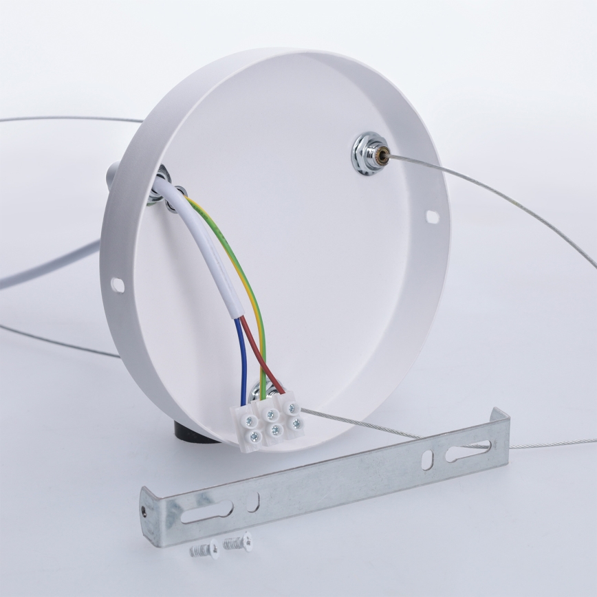 BRILAGI - Lustre pendente em cabo SELE 6xGU10/30W/230V branco