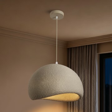 BRILAGI - Lustre pendente em cabo WABI SABI 1xE27/60W/230V Ø 50 cm bege