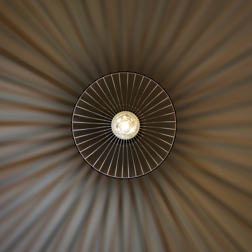 Brilagi - Lustre pendente LED com cabo CERIA WIRE 1xE27/40W/230V Ø 30 cm preto