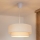 Brilagi - Lustre pendente LED em cabo BOHO ECO 1xE27/10W/230V Ø 40 cm creme