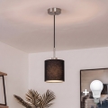 Brilagi - Lustre pendente LED NUBILA 1xE27/60W/230V Ø 14 cm preto