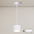 Brilagi - Lustre pendente LED RGB+CCT regulável em cabo STRIPY 1xGX53/14W/230V 2700-6500K Wi-Fi Tuya branco
