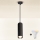 Brilagi - Lustre pendente LED RGBW regulável SELE 1xGU10/4,8W/230V 3000K preto + controlo remoto