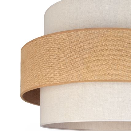 Brilagi - Lustre pendente SPACE 1xE27/60W/230V Ø 40 cm bege/creme