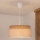 Brilagi - Lustre suspenso com cabo PADOVA 1xE27/60W/230V Ø 40 cm bege