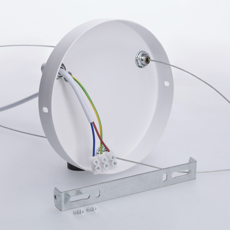 BRILAGI - Lustre suspenso com cabo SELE 4xGU10/30W/230V branco