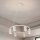 Brilagi - Lustre suspenso com cabo SELE 6xGU10/30W/230V branco