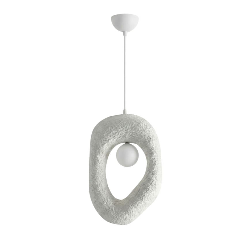 Brilagi - Lustre suspenso com cabo WABI SABI 1xG9/8W/230V branco