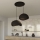Brilagi - Lustre suspenso com cabo WABI SABI 2xE27/40W/230V Ø 60 cm preto