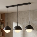 BRILAGI - Lustre suspenso em cabo COSMO 3xE27/60W/230V preto