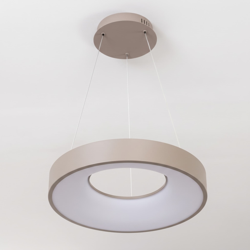 BRILAGI - Lustre LED regulável suspenso por cabo FALCON II LED/67W/230V 3000-6500K Ø 40 cm bege + controlo remoto