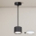 Brilagi - Lustre suspenso em cabo LED RGB+CCT regulável STRIPY 1xGX53/14W/230V 2700-6500K Wi-Fi Tuya preto