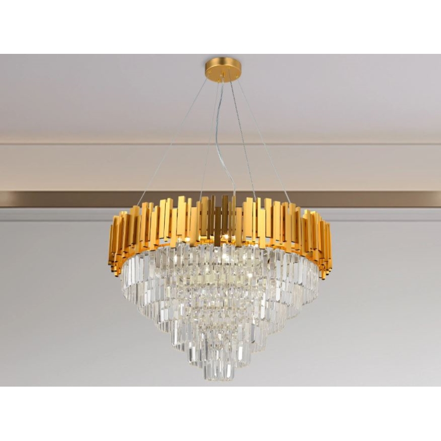 Brilagi - Lustre suspenso em cabo PLAZA 11xE14/40W/230V
