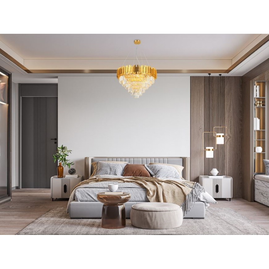 Brilagi - Lustre suspenso em cabo PLAZA 11xE14/40W/230V