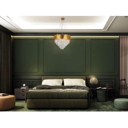 Brilagi - Lustre suspenso em cabo PLAZA 9xE14/40W/230V