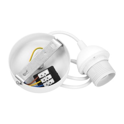 Brilagi - Lustre suspenso em cabo RESNA 1xE27/60W/230V, Ø 40 cm, creme/bege