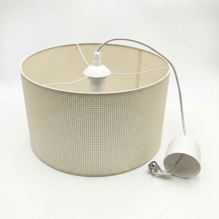 BRILAGI - Lustre suspenso em cabo SIRIJA MODERN 1xE27/60W/230V Ø 35 cm cor creme