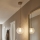Brilagi - Lustre suspenso em cabo STELLA 1xE27/60W/230V Ø 15 cm bege/dourado