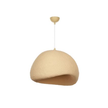 Brilagi - Lustre suspenso em cabo WABI SABI 1xE27/40W/230V Ø 50 cm bege