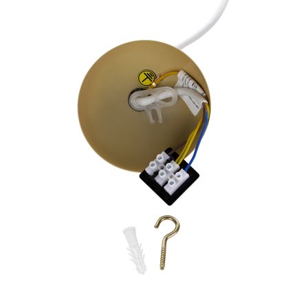 Brilagi - Lustre suspenso em cabo WABI SABI 1xE27/40W/230V Ø 50 cm bege