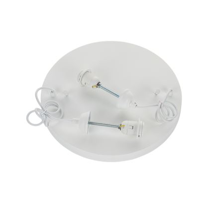 Brilagi - Lustre suspenso em cabo WABI SABI 2xE27/40W/230V Ø 45 cm branco