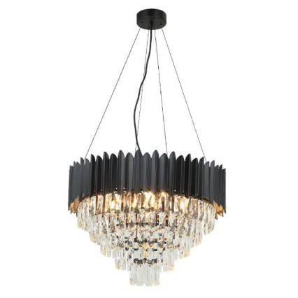 Brilagi - Lustre suspenso por cabo CARLOS 9xE14/40W/230V Ø 60 cm