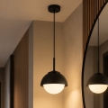 BRILAGI - Lustre suspenso por cabo COSMO 1xE27/60W/230V Ø 18 cm preto