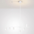 Brilagi - Lustre suspenso por cabo CRANE 6xGU10/30W/230V branco