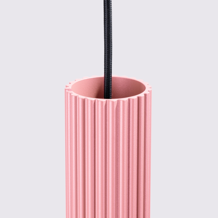 Brilagi - Lustre suspenso por cabo CRESTO 1xGU10/10W/230V rosa