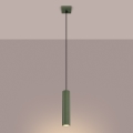 Brilagi - Lustre suspenso por cabo CRESTO 1xGU10/10W/230V verde