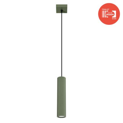 Brilagi - Lustre suspenso por cabo CRESTO 1xGU10/10W/230V verde