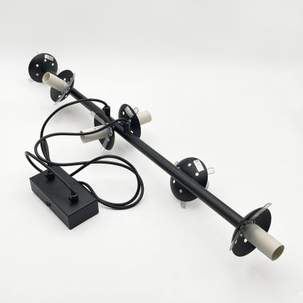 Brilagi - Lustre suspenso por cabo MALONY 6xE14/20W/230V preto
